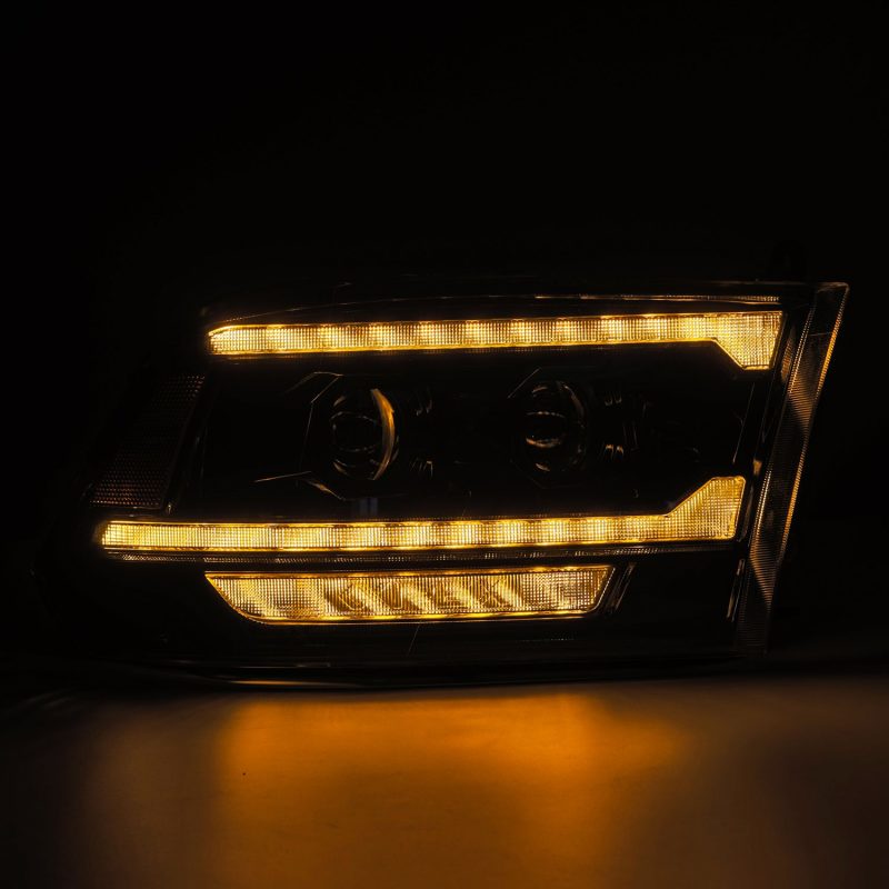 AlphaRex 09-18 Ram 2500 LUXX LED Proj Headlight Plank Style Alpha Blk w/Activ Light/Seq Signal/DRL 880560 880560 User 4