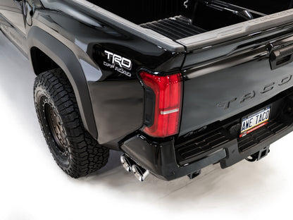 AWE Tuning AWE Exhaust for 4th Gen Toyota Tacoma Dual Chrome Silver Tips 3015-32254 3015-32254 Photo - Mounted