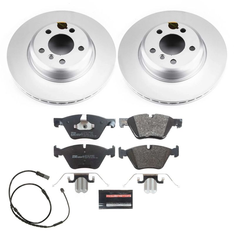 Power Stop 11-16 BMW 528i Front Euro-Stop Brake Kit ESK6032 ESK6032 Photo - Primary