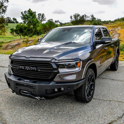 Westin 19-24 Dodge Ram 1500(Excl Classic) Pro-Series Front Bumper - Textured Black 58-411075 58-411075 Photo - Mounted
