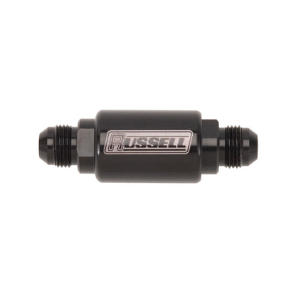 Russell Check Valve -8 AN Male To -8 AN Male Black Anodized 650613 Photo - Primary