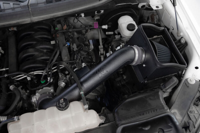 K&N Engineering K&N 15-20 Ford F150 V8-5.0L Cold Air Intake - Dryflow 30-2591 30-2591 Photo - Mounted