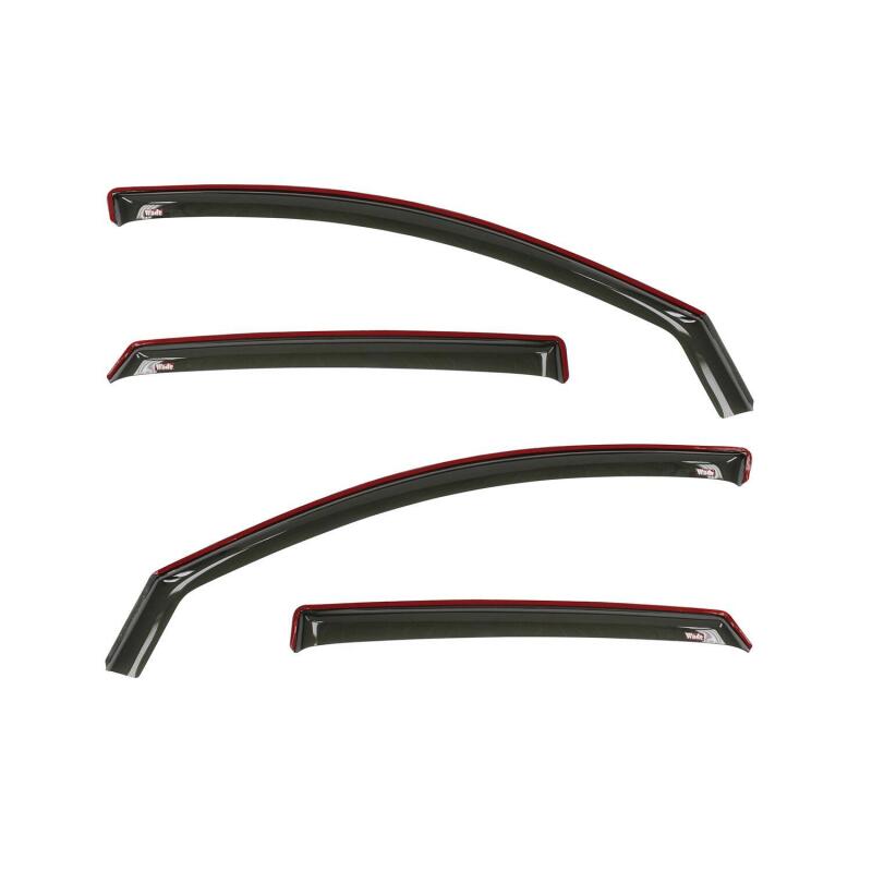 Westin 2018-2019 Honda Accord Sedan Wade In-Channel Wind Deflector 4pc - Smoke 72-44491 72-44491 Photo - Primary