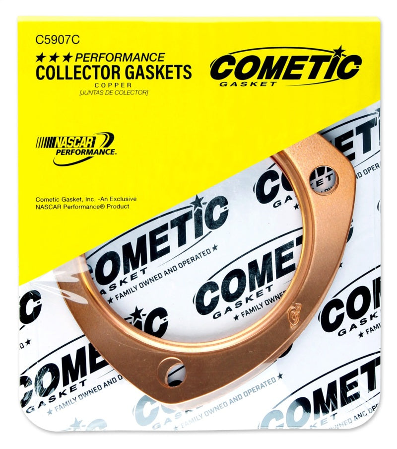 Cometic 3.0in Copper Header Collector - .043in DIA Port/3.875 Bolt Circle C5907C C5907C Photo - Unmounted