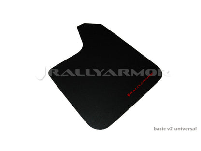 Rally Armor Universal fitment (no hardware) Basic Black Mud Flap w/ Blue Logo MF12-BAS-BL User 2