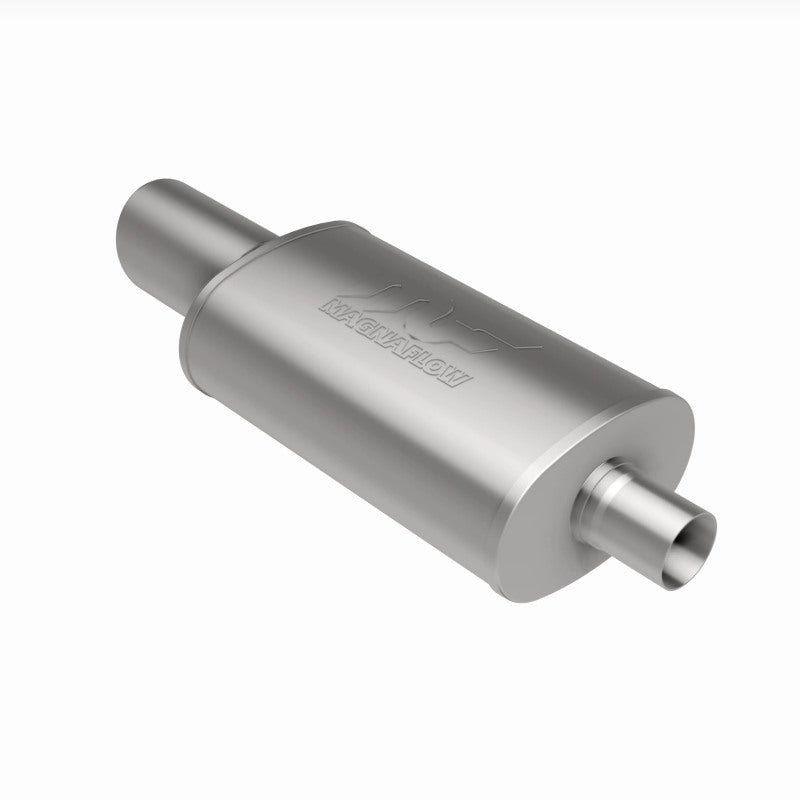 MagnaFlow 5" X 8" Oval Center/Center Performance Muffler With Tip 14851 360 Degree Image Set