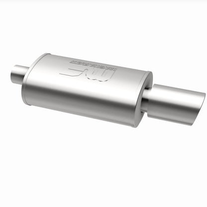 MagnaFlow 5" X 8" Oval Center/Center Performance Muffler With Tip 14829 360 Degree Image Set