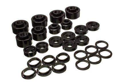 Energy Suspension Ford 2005-07 F-250 SD, F-350 SD 2/4WD Crew Cab Body Mount Set  Black 4.4120G Photo - Primary