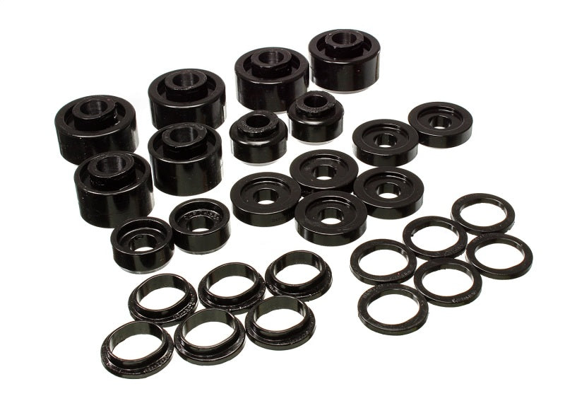 Energy Suspension Ford 2005-07 F-250 SD, F-350 SD 2/4WD Crew Cab Body Mount Set  Black 4.4120G Photo - Primary