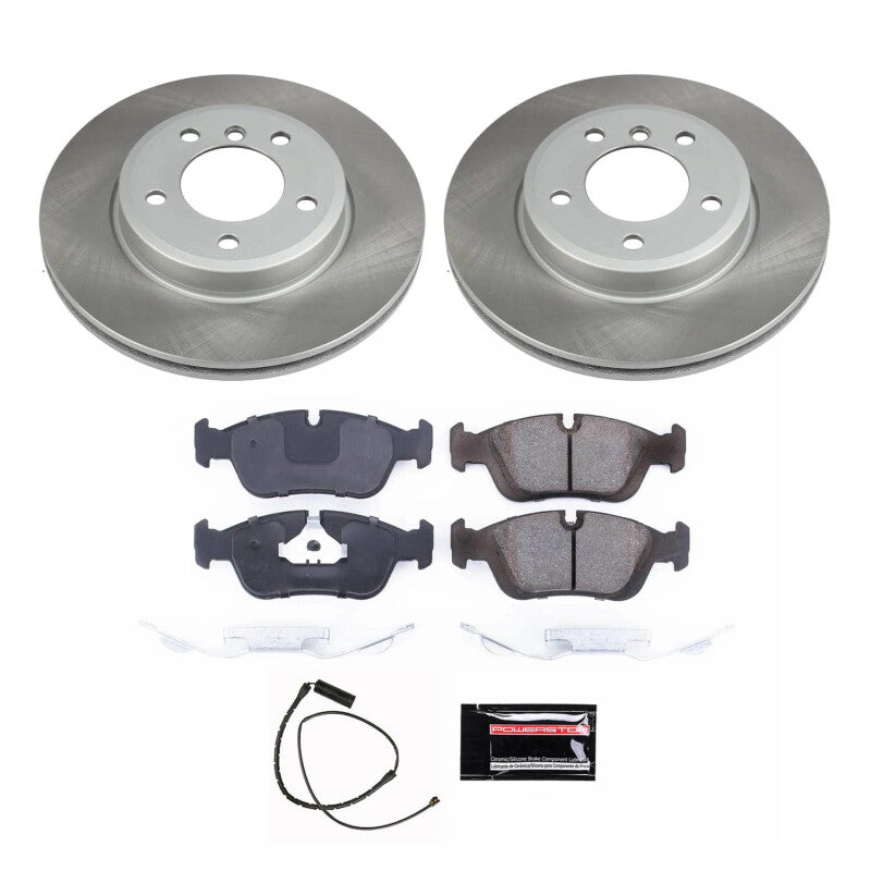 PowerStop Power Stop 01-02 BMW Z3 Front Semi-Coated Rotor Kit SC867 SC867 Photo - Primary