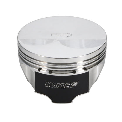 Manley Performance Manley Chevy LS 4.070in Bore 3.622in Stroke -4cc Flat Platinum Series Piston Set 562570CE-8 562570CE-8 Photo - out of package