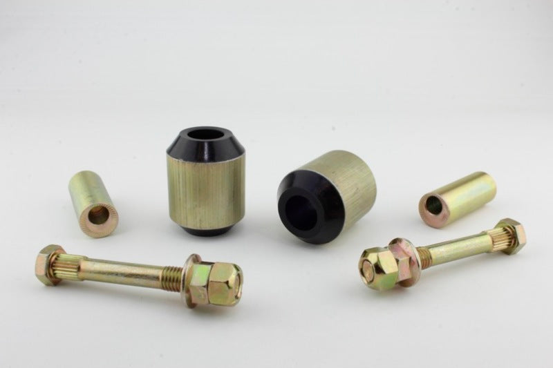 Whiteline Plus 04/91-05/01 BMW 3 Series Rear Lower/Upper Outer Control Arm Bushing Kit (Camber Adj) W62384 W62384 Photo - out of package