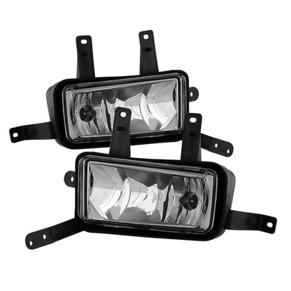 Spyder Chevy Suburban Tahoe 2015-17 OEM Fog Lights W/Chrm trim Cover and Switch Clear FL-CTAH15-C 9031588 9031588 Photo - Primary