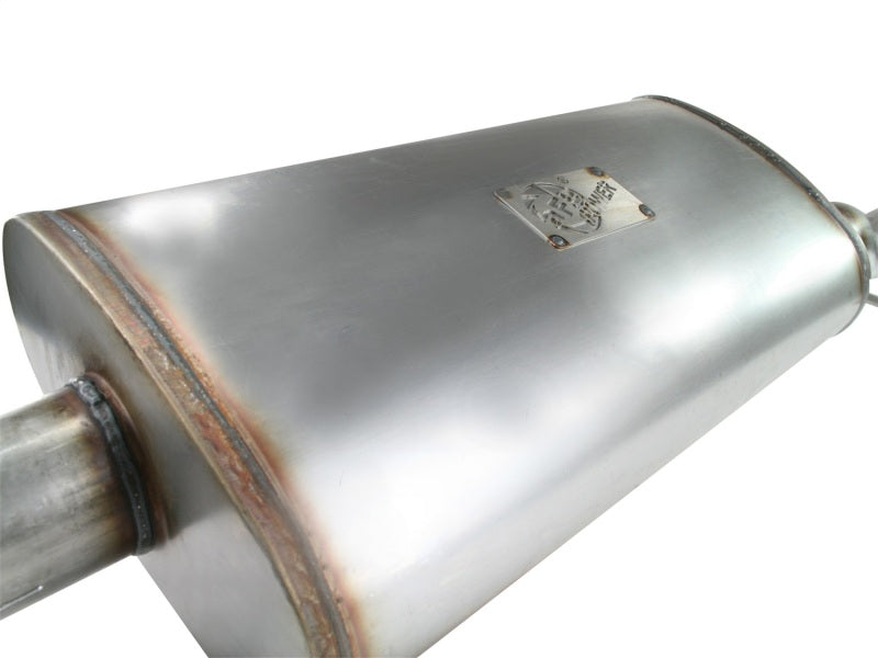 aFe Cat-Back Exhaust System Black - Ford F-150 04-08 49-43011-B Photo - Unmounted