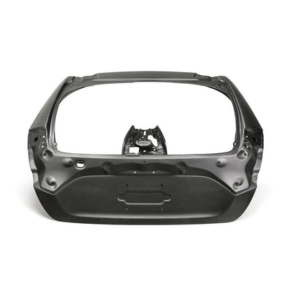 Seibon 2017+ Honda Civic Type R Hatchback OEM Dry Carbon Fiber Trunk Lid TL17HDCVRHB-DRY TL17HDCVRHB-DRY Photo - Primary