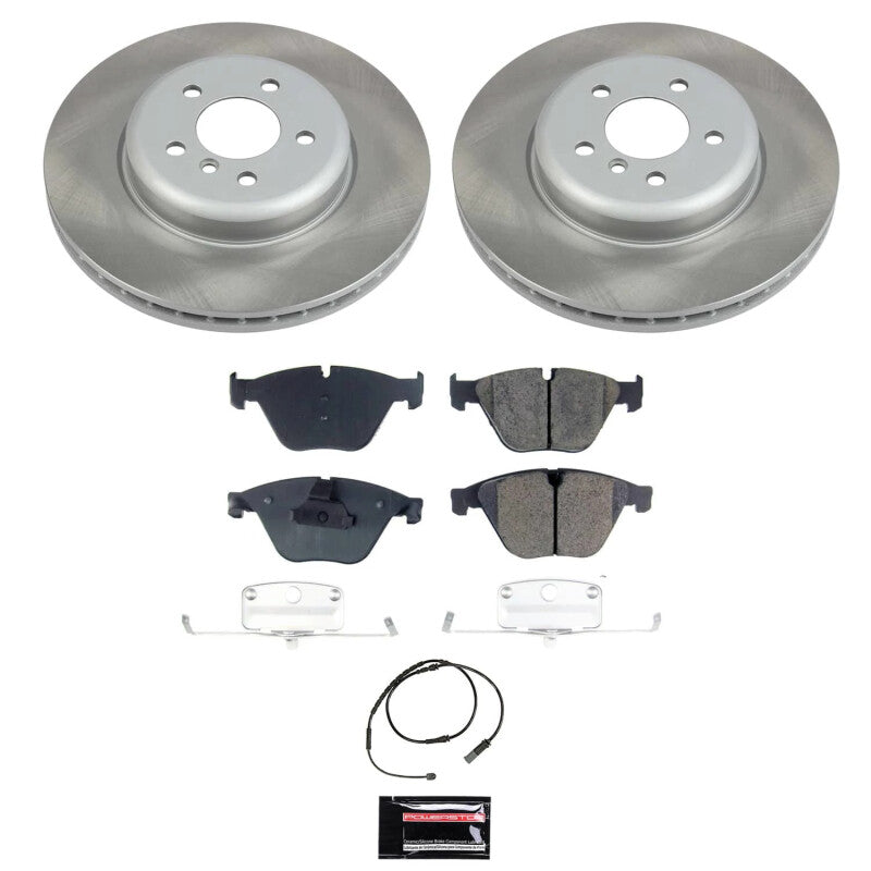 PowerStop Power Stop 2011 BMW 535i xDrive Front Semi-Coated Rotor Kit SC6581 SC6581 Photo - Primary