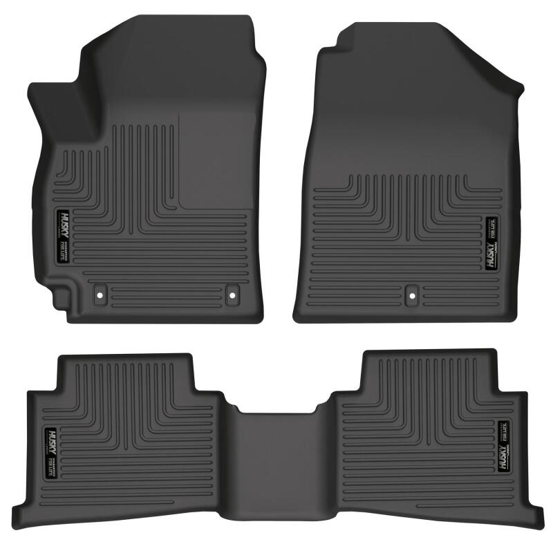 Husky Liners 20-22 Lincoln Corsair WeatherBeater Front & 2nd Seat Floor Liners - Black 96711 96711 Photo - Primary