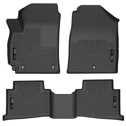 Husky Liners 20-22 Lincoln Corsair WeatherBeater Front & 2nd Seat Floor Liners - Black 96711 96711 Photo - Primary