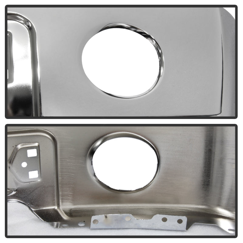 Spyder Ford F150 09-14 w/Fog Light Hole w/o Harley Model Front Bumper - Chrome (OEM 9L3Z17757B) 9948480 9948480 User 4