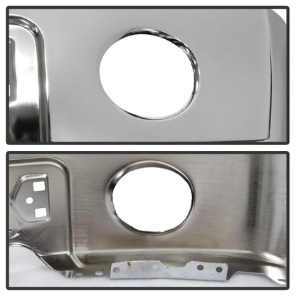 Spyder Ford F150 09-14 w/Fog Light Hole w/o Harley Model Front Bumper - Chrome (OEM 9L3Z17757B) 9948480 9948480 User 4