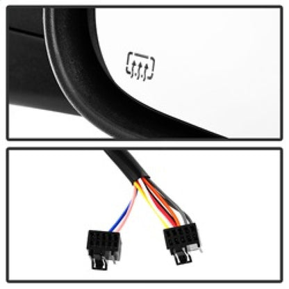 SPYDER Xtune Dodge Ram 1500 09-12 Power Heated Adjust Mirror Black HoUSing Right MIR-DRAM09S-PWH-R 9935602 9935602 Photo - Unmounted