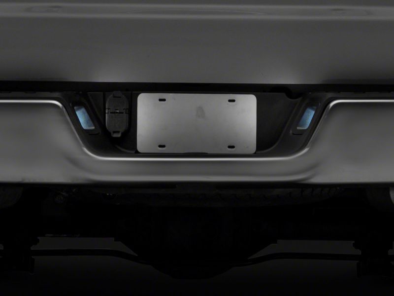 Raxiom 13-18 Dodge RAM 1500 Axial Series LED License Plate Lamps- Smoked R117120 R117120 Photo - Close Up