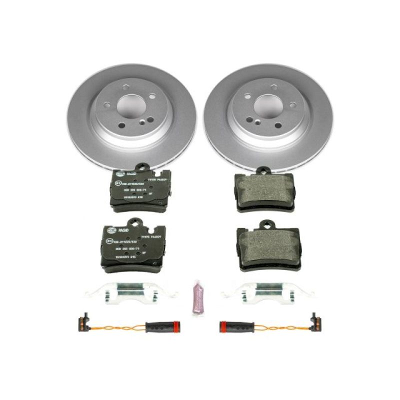PowerStop Power Stop 00-02 Mercedes-Benz S430 Rear Euro-Stop Brake Kit ESK2997 ESK2997 Photo - Primary