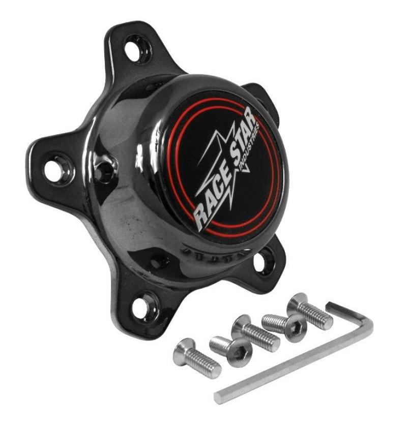Race Star 5 Lug Cap Tall Plastic Dark Star (incl. Medallion & Screws) 615-5095-D1 615-5095-D1 User 1