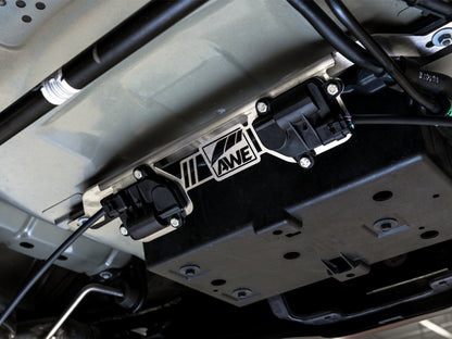 AWE 2018+ Ford Mustang GT Valve Motor Bracket (for Models with Active Valve Performance Exhaust) 1310-11022 1310-11022 Photo - Mounted