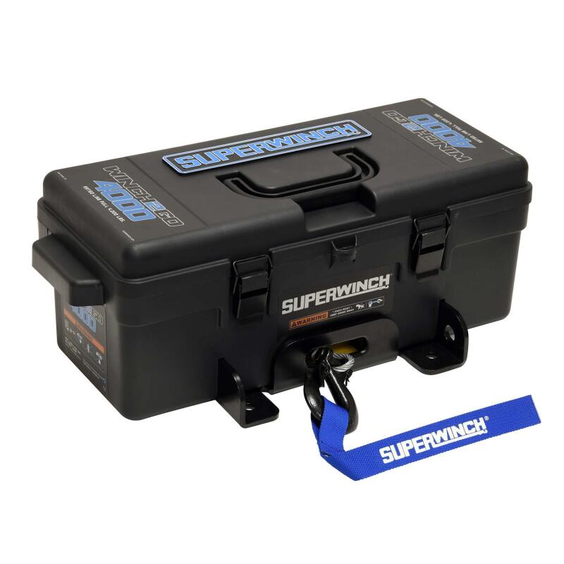 Superwinch 4000 LBS 12 VDC 3/16in x 50ft Steel Rope Winch2Go Steel Rope 1140222 1140222 Photo - out of package