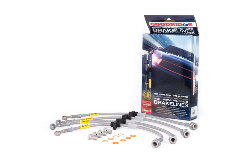 Goodridge Stainless Steel Brake Line SS 97-01 Honda Prelude 20037 Photo - Primary