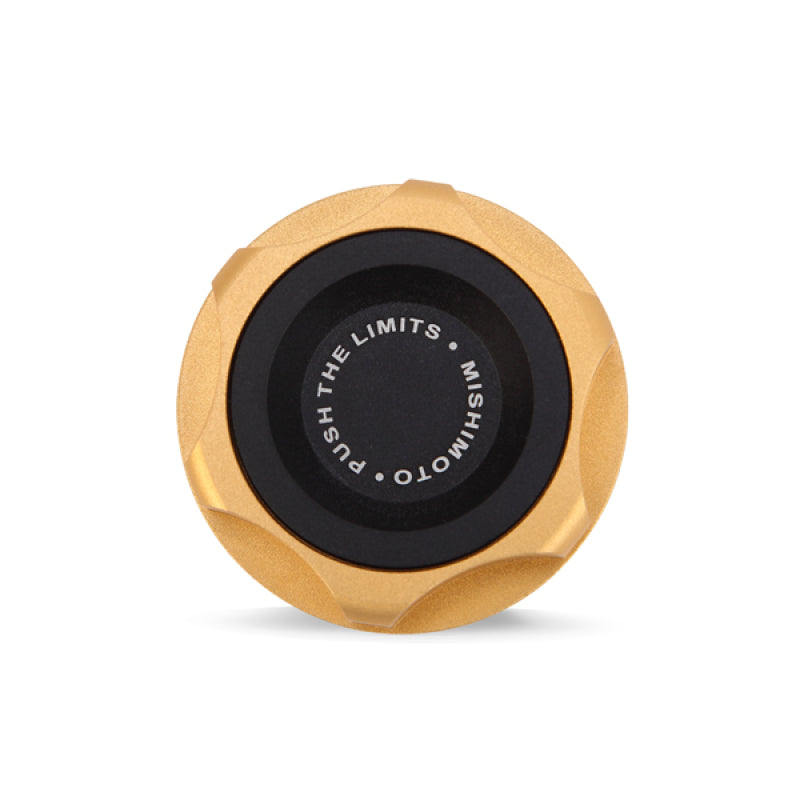 Mishimoto Limited Edition Gold Oil Filler Cap - Subaru MMOFC-SUB-GD Photo - Primary