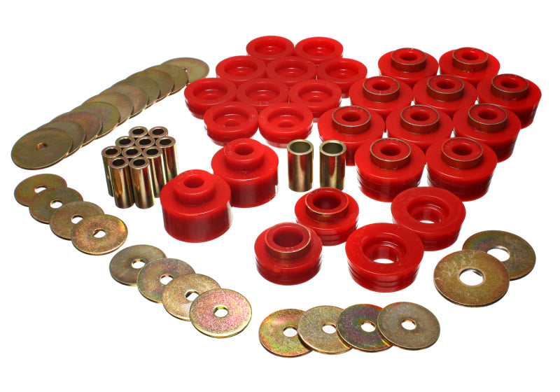 Energy Suspension Body Mount Set Red Buick Regal Limited 1982-1987 3.4141R Photo - Primary