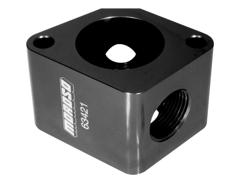 Moroso Filler Neck, Billet, Chevy, Adapt 63421 Photo - Primary