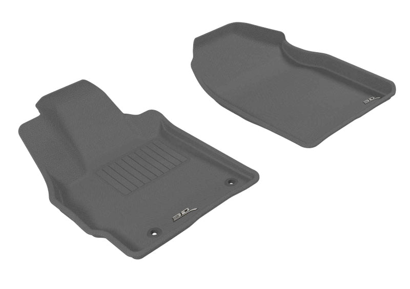 3D MAXpider 2007-2012 Mazda CX-7 Kagu 1st Row Floormat - Gray L1MZ01611501 L1MZ01611501 Photo - Primary