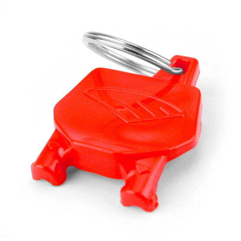 Cycra Key Ring with Number Plate Red 1CYC-0002-32 1CYC-0002-32 Photo - Primary
