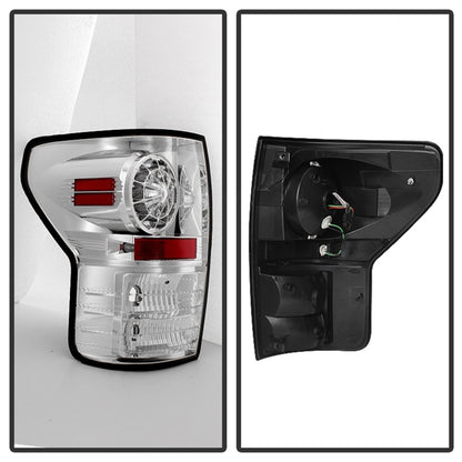 Spyder Toyota Tundra 07-13 LED Tail lights Chrome ALT-YD-TTU07-LED-C 5029591 5029591 Photo - Unmounted