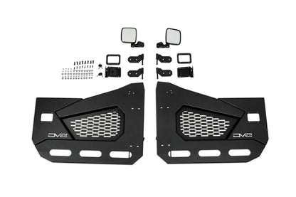DV8 Offroad 18-22 Jeep Wrangler JL/JT Spec Series Half Doors - Front Set HDJL-02F HDJL-02F Photo - Unmounted