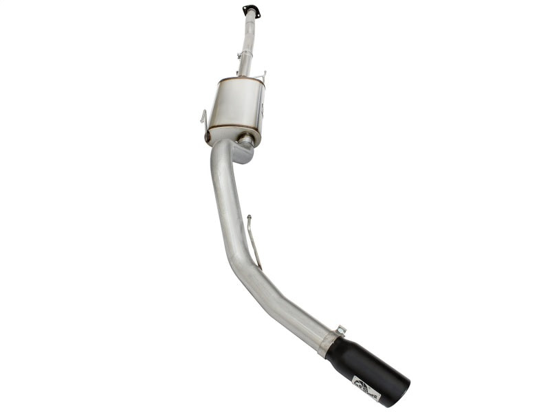 aFe MACH Force-Xp 3in to 3-1/2in Stainless Steel Cat-Back Exhaust System w 49-43068-B Photo - Unmounted