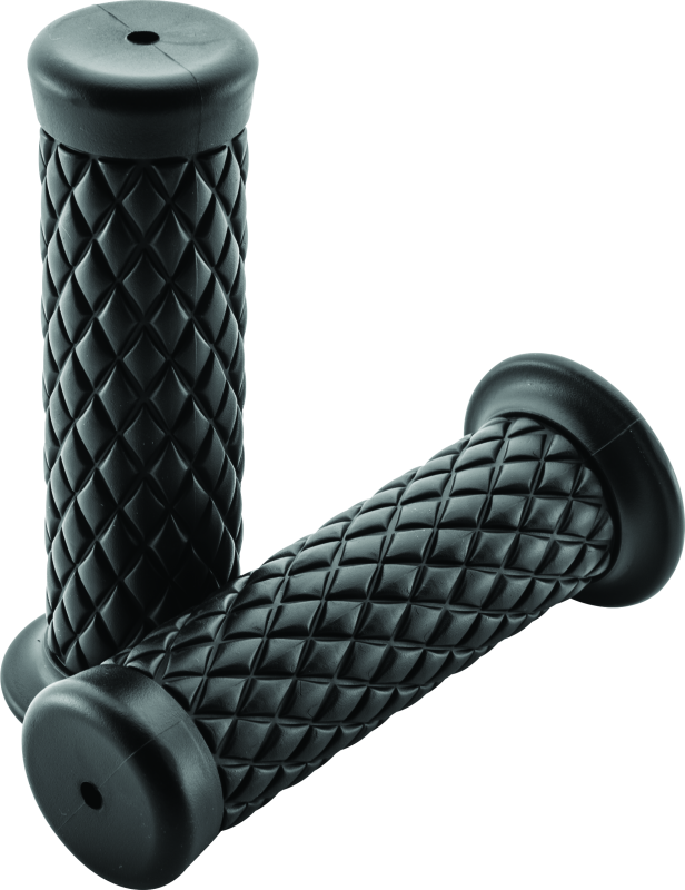 BikeMaster Quilted Grips - Black 102296 102296 Photo - Primary
