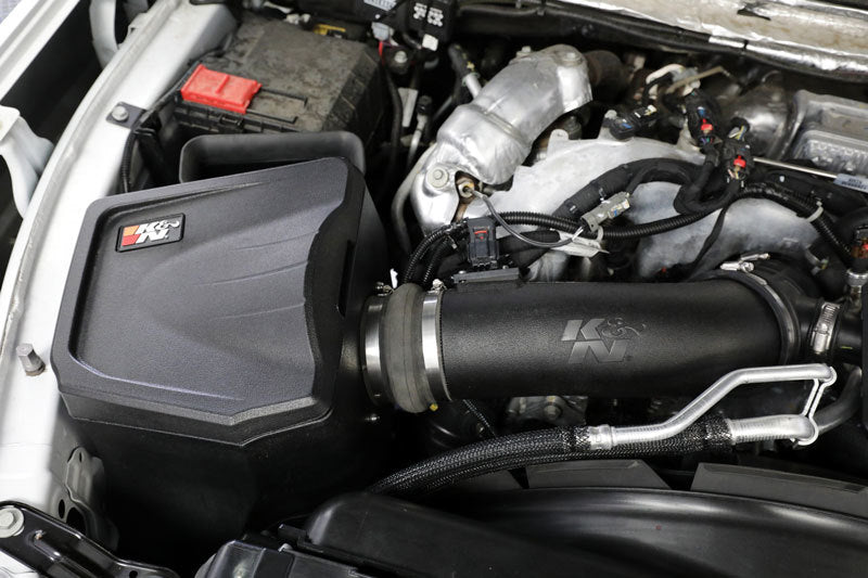 K&N Engineering K&N 2020+ Chevrolet Silverado 2500/3500 V8-6.6L DSL Performance Intake System 63-3119 63-3119 Photo - Mounted