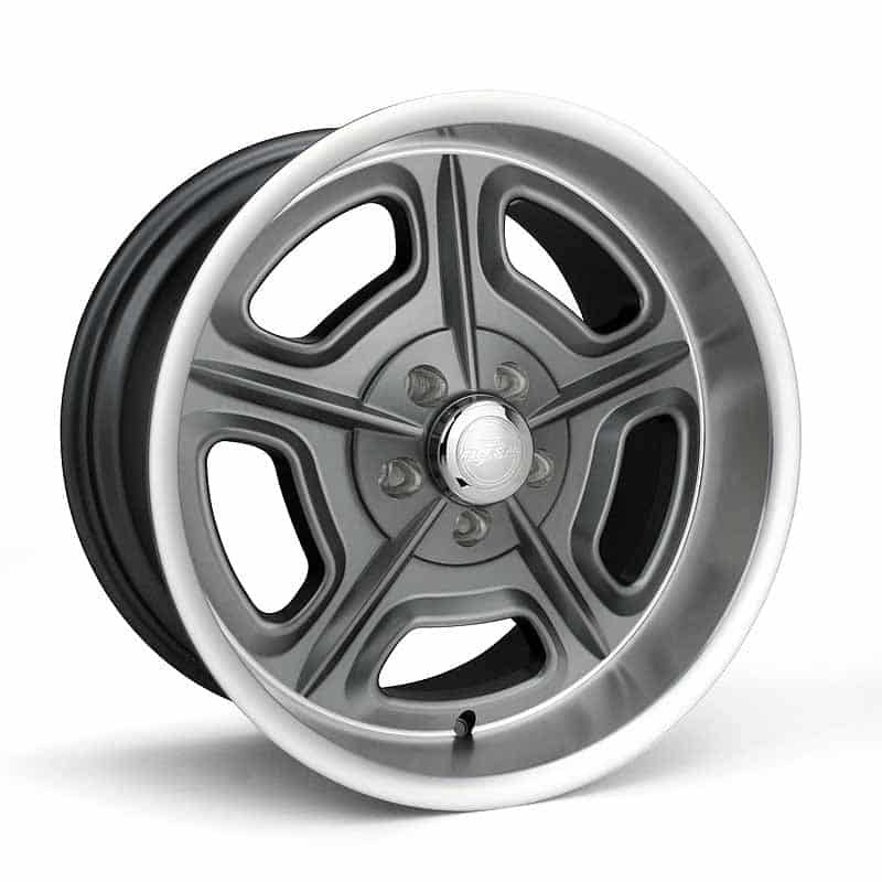 Race Star 92 Drag Star Bracket Racer Cap Short Plastic w/Medallion & Screws - Plated - Metallic Gray 615-5096-G1 615-5096-G1 User 1