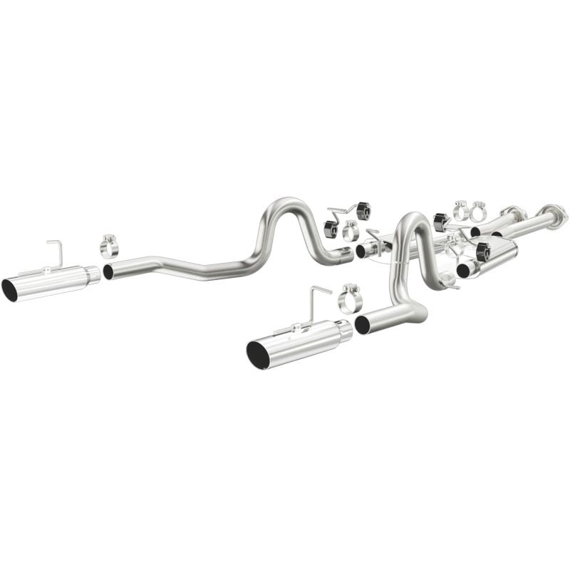 MagnaFlow Ford Mustang Street Series Cat-Back Performance Exhaust System 15638 Photo - Primary