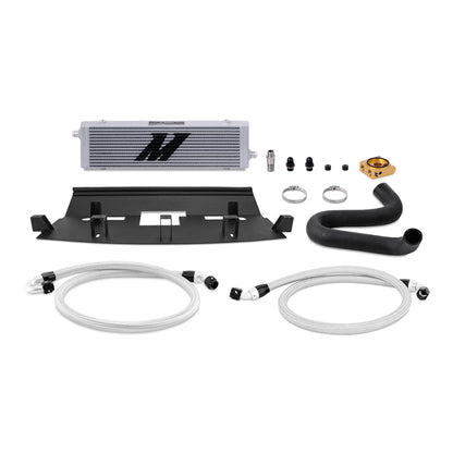 Mishimoto 2018+ Ford Mustang GT Thermostatic Oil Cooler Kit - Silver MMOC-MUS8-18T MMOC-MUS8-18T Photo - Primary