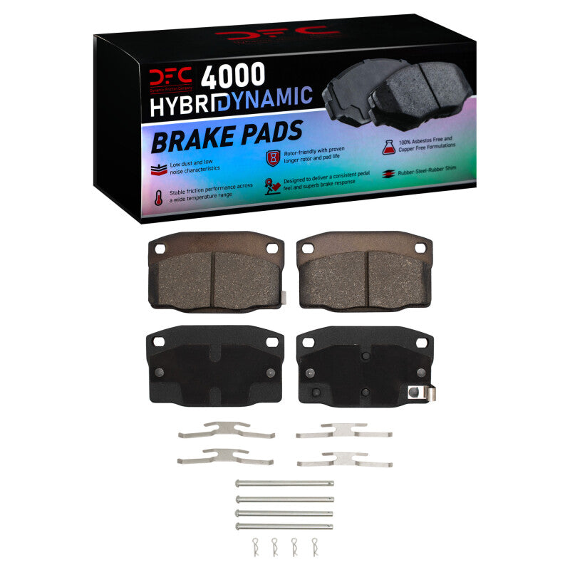 DFC DFC 4000 HybriDynamic Brake Pads Brakes, Rotors & Pads Brake Pads - OE main image
