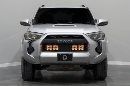 Diode Dynamics 14-23 Toyota 4Runner SS5 Stealth Grille LED 4-Pod Kit - Yellow Pro Combo DD7545 DD7545 User 5