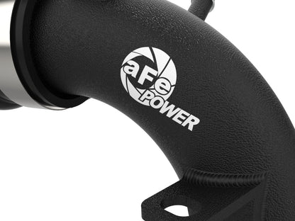 aFe 21-22 Ford Bronco V6-2.7Ltt BladeRunner Alum Hot & Cold Charge Pipe Kit - Black 46-20584-B 46-20584-B Photo - Close Up