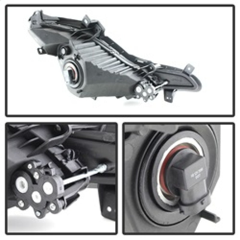 Spyder Hyundai Elantra 2014+ OEM Style Fog Lights W/Switch Clear FL-HYE2014-C 5080462 5080462 Photo - Unmounted