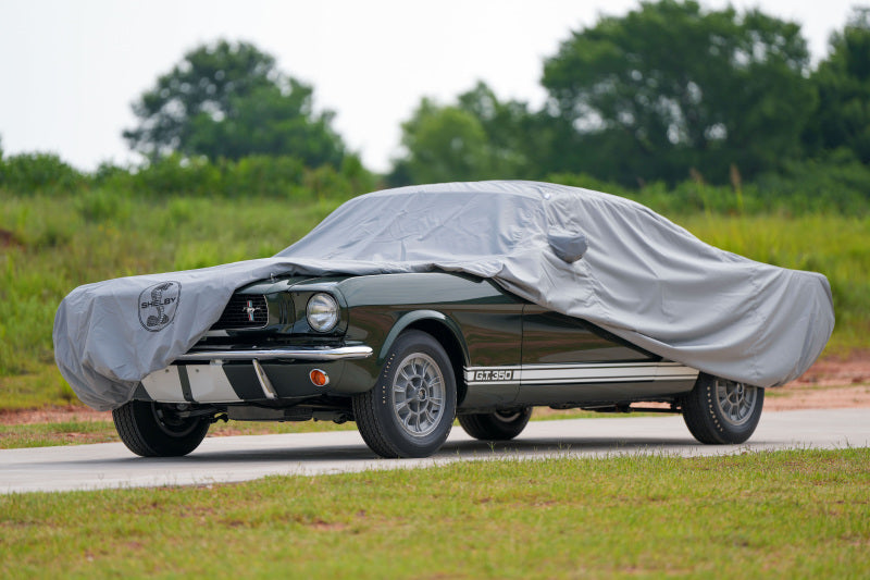 Covercraft 20 Ford Mustang  Custom Weathershield Hp Car Cover w/ Blk  Snake Medallion Logo C18571FO120PG C18571FO120PG Photo - out of package