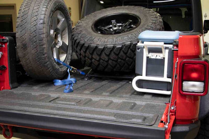 Fishbone Offroad 2020+ Jeep Gladiator JT In-Bed Tire Carrier FB21213 FB21213 Photo - lifestyle view